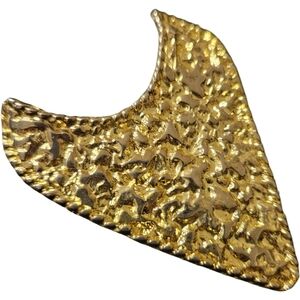 🏍 Faux Gold Nugget Belt Buckle